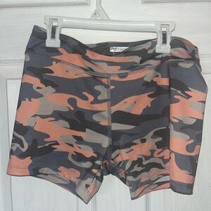Forever 21 Camouflage Athletic Shorts with Pocket | Size Medium